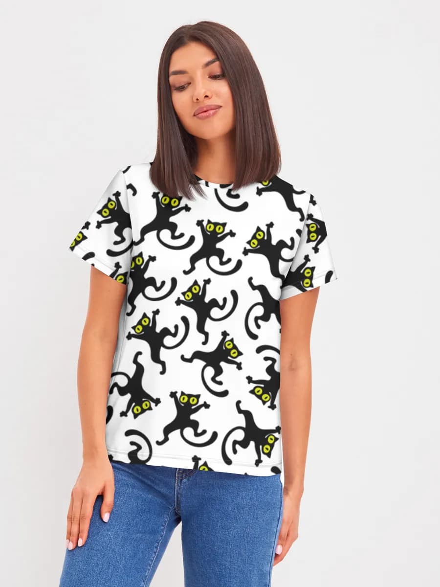Women's basic cotton T-shirt