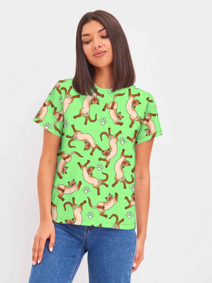Women's basic cotton T-shirt