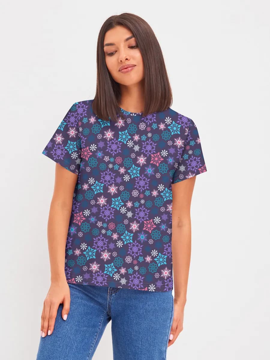 Women's basic cotton T-shirt