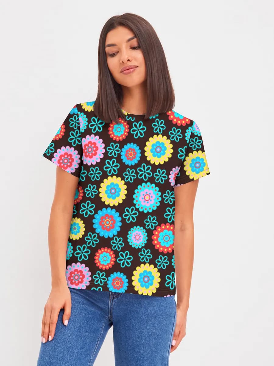 Women's basic cotton T-shirt