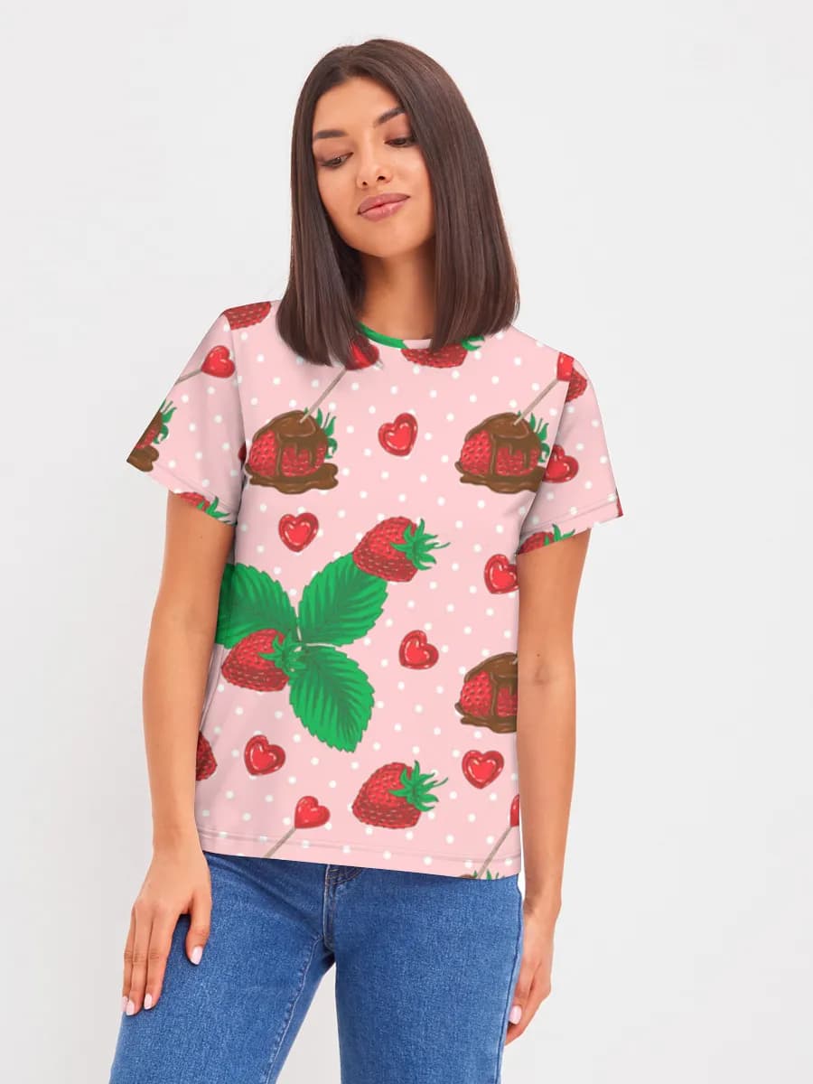 Women's basic cotton T-shirt