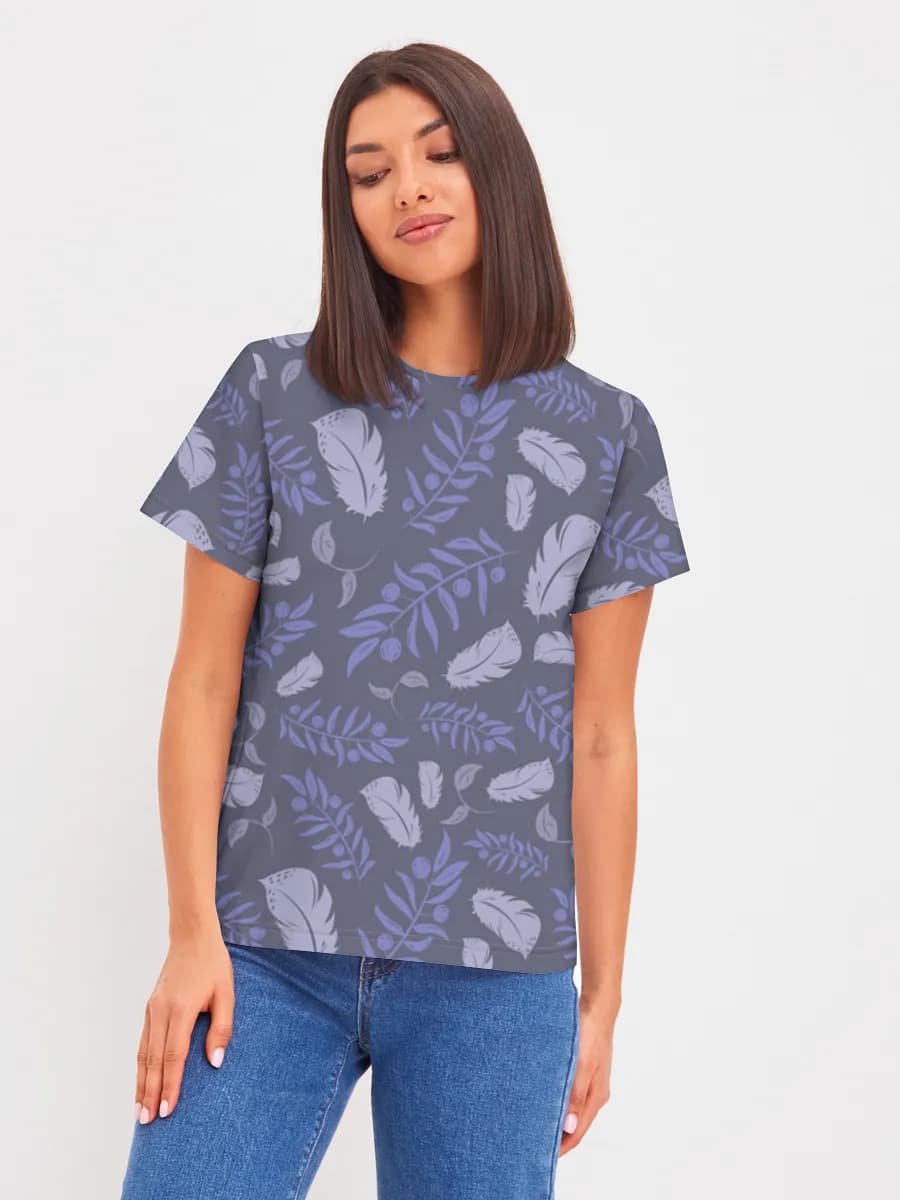 Women's basic cotton T-shirt