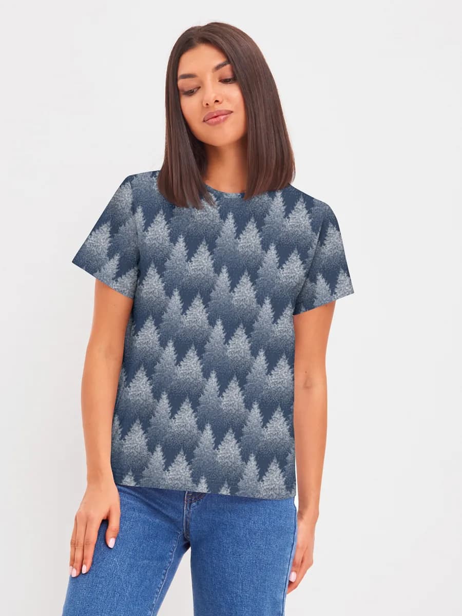 Women's basic cotton T-shirt