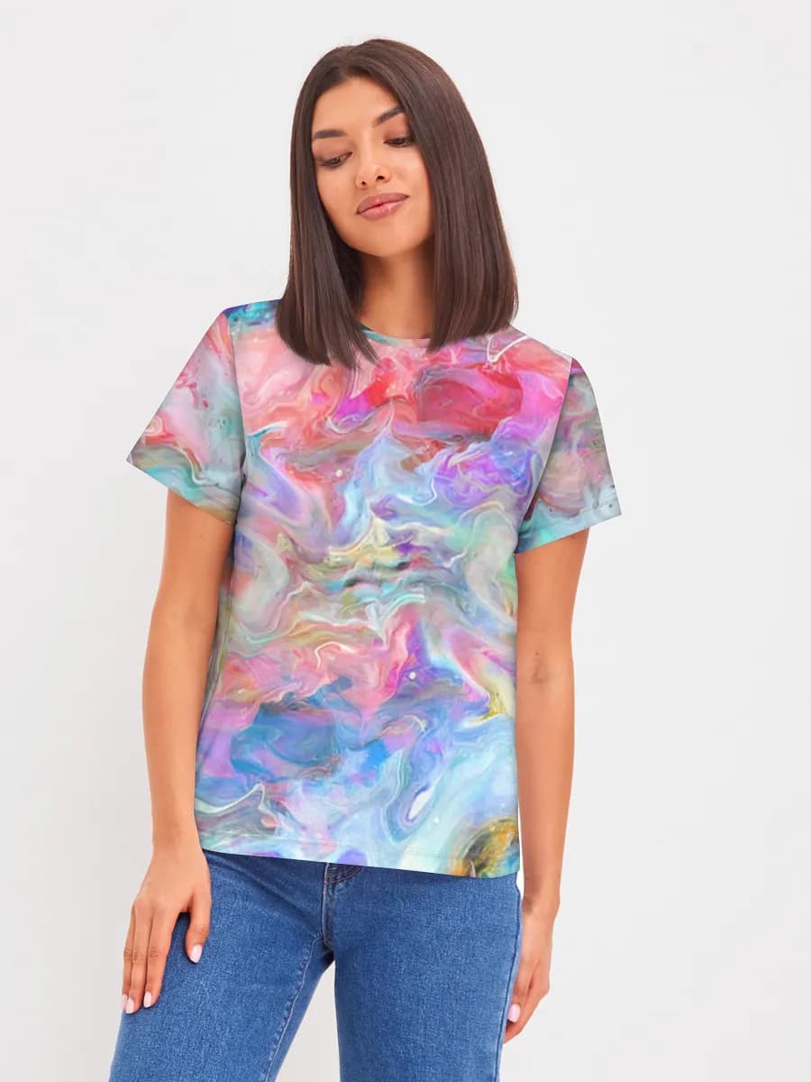 Women's basic cotton T-shirt