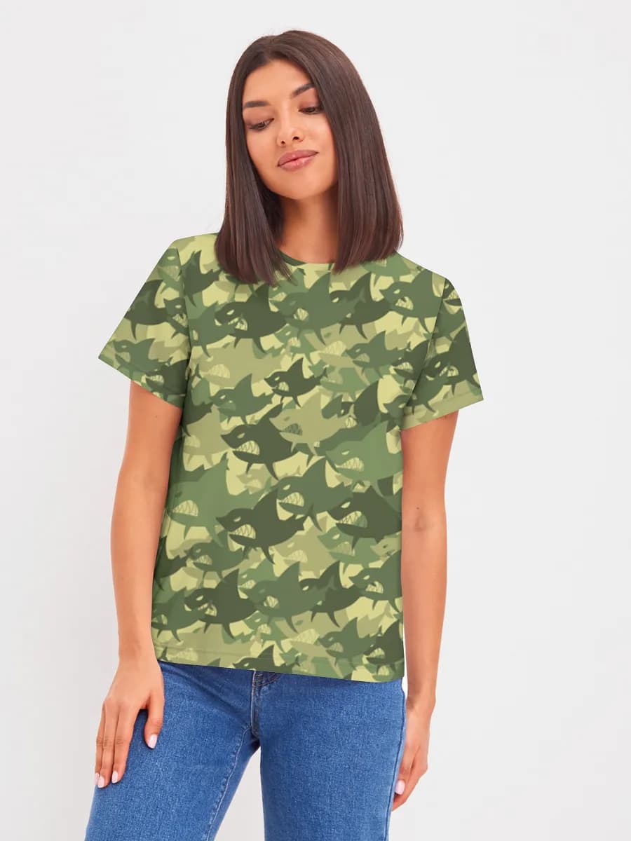 Women's basic cotton T-shirt