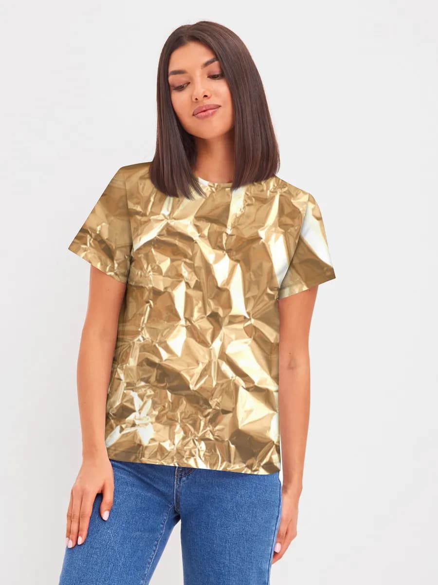 Women's basic cotton T-shirt