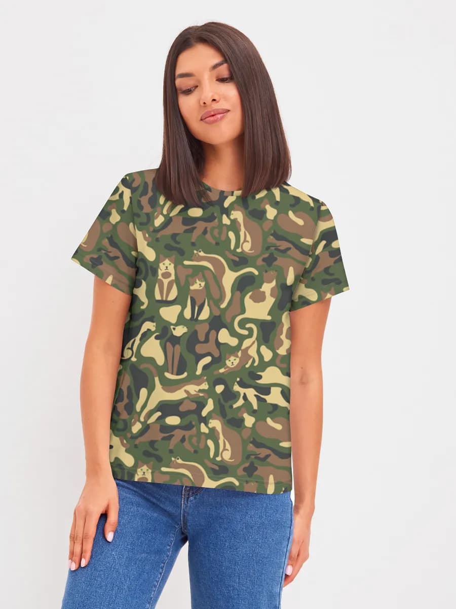 Women's basic cotton T-shirt