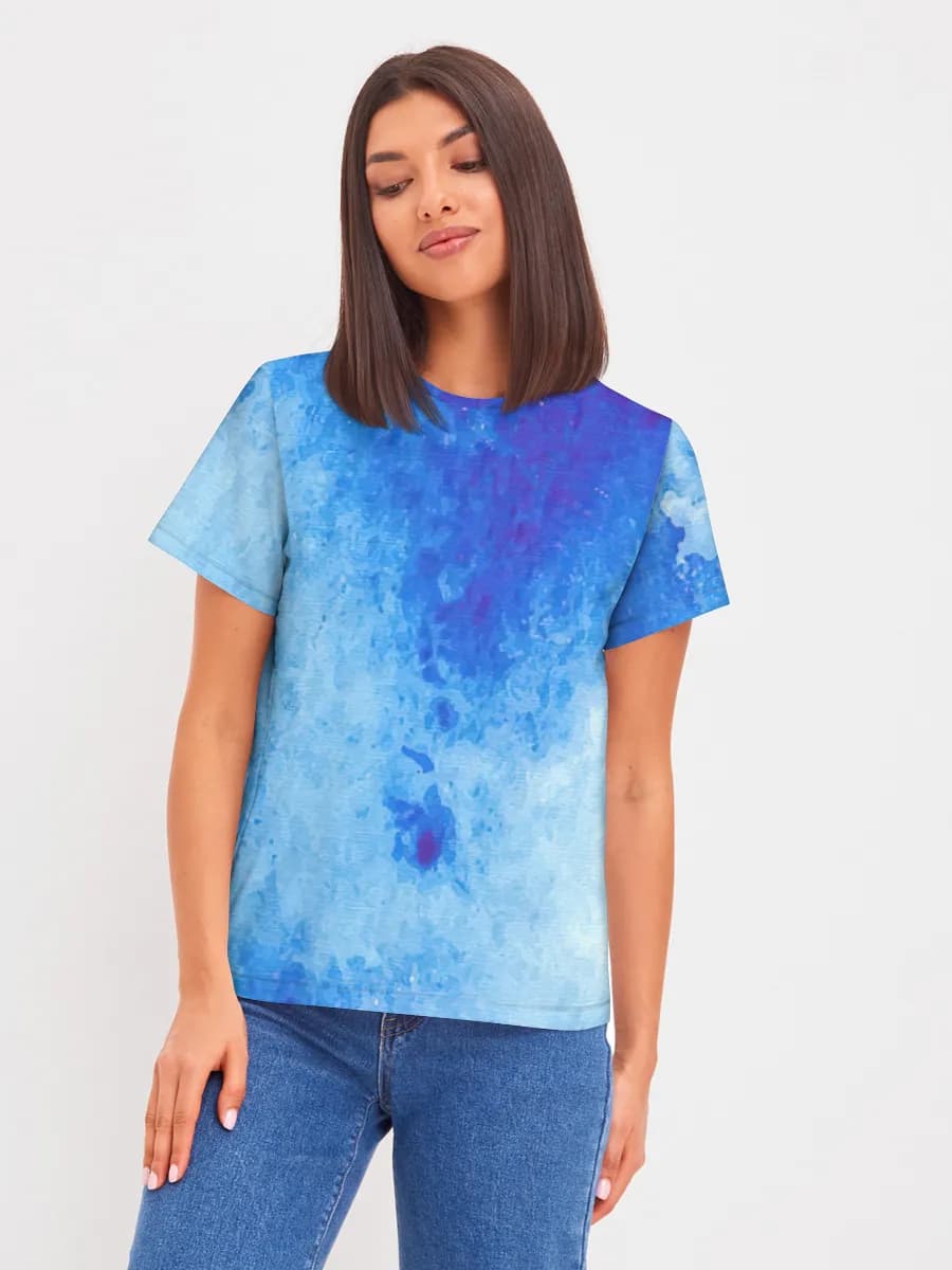 Women's basic cotton T-shirt