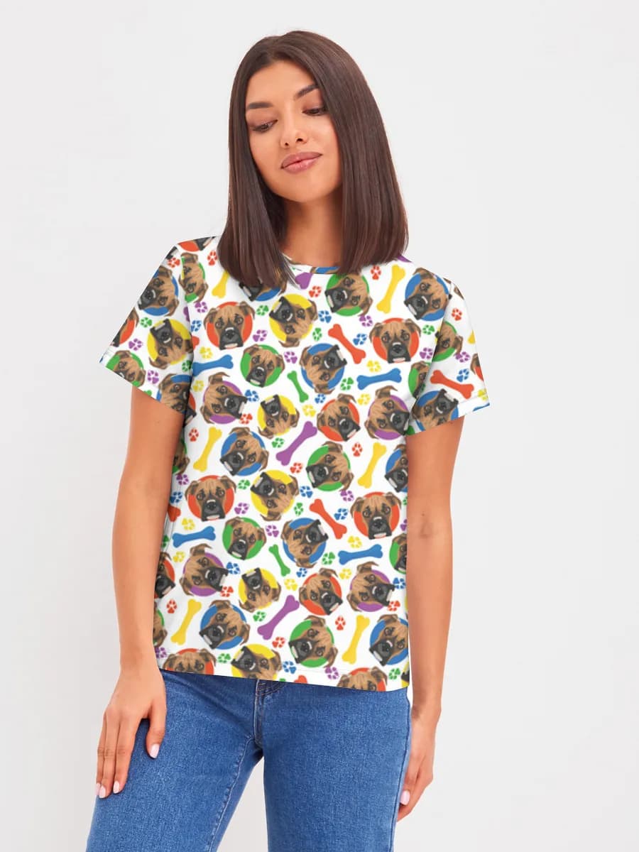 Women's basic cotton T-shirt