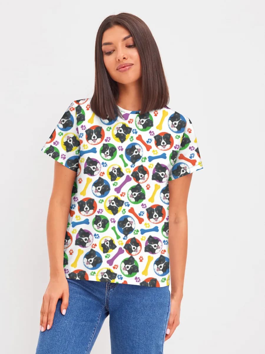 Women's basic cotton T-shirt
