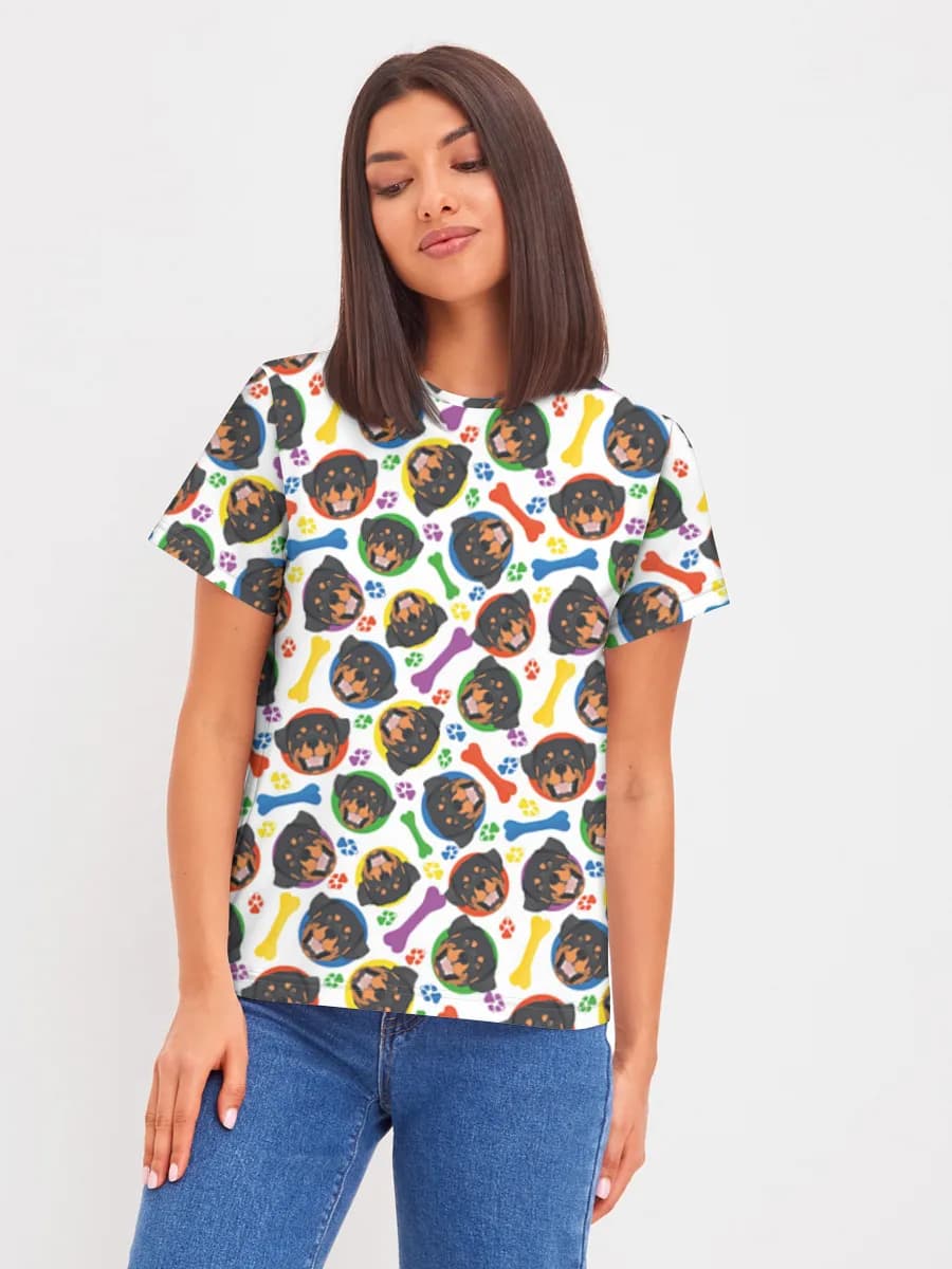 Women's basic cotton T-shirt