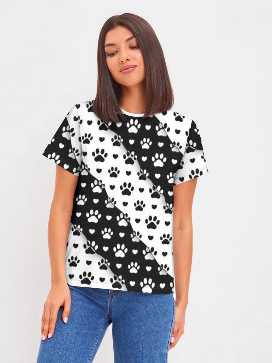 Women's basic cotton T-shirt