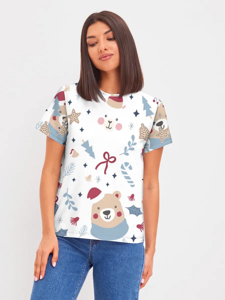 Women's basic cotton T-shirt