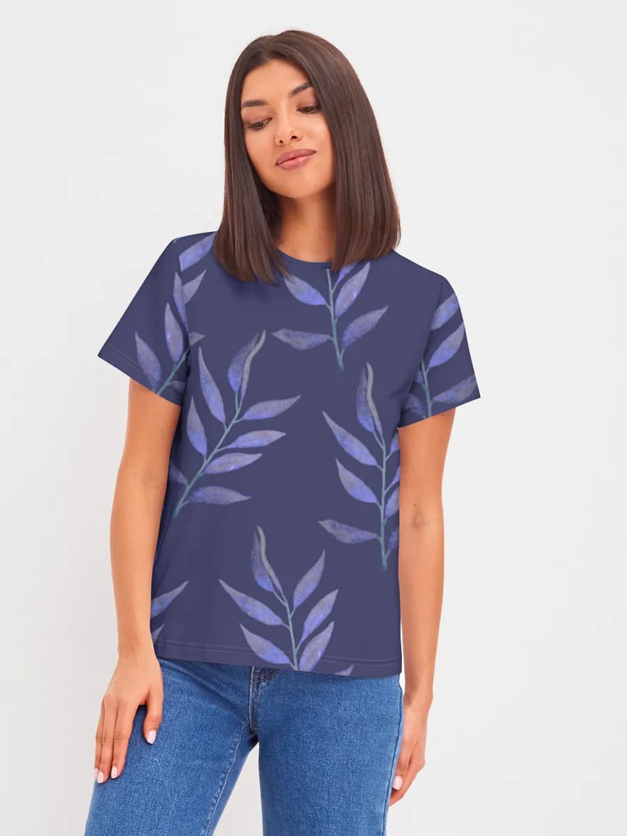 Women's basic cotton T-shirt
