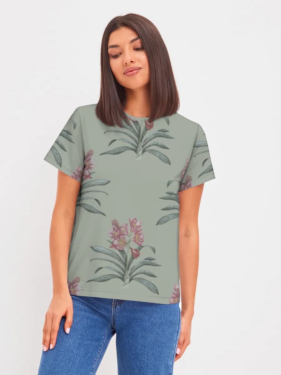 Women's basic cotton T-shirt