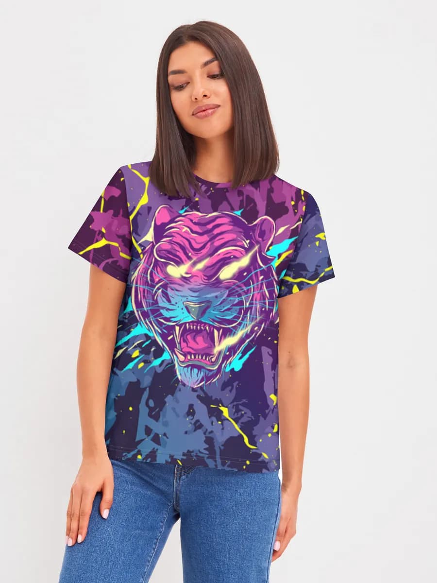 Women's basic cotton T-shirt