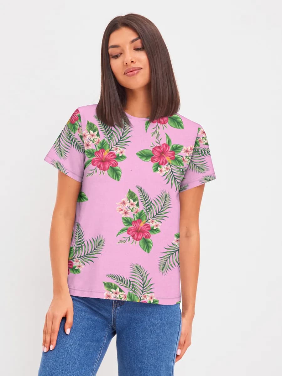 Women's basic cotton T-shirt