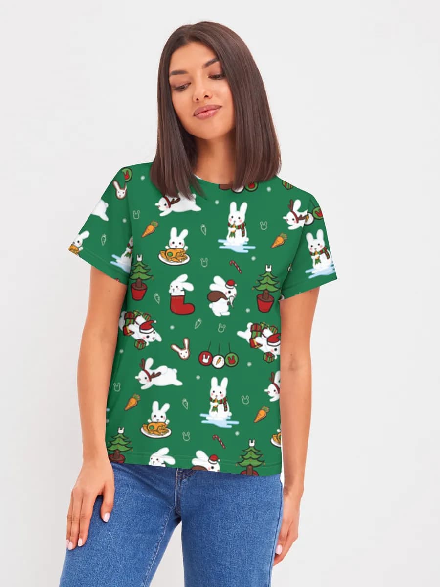 Women's basic cotton T-shirt