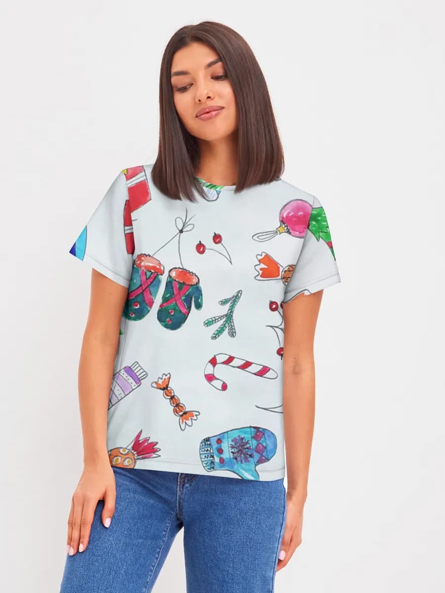 Women's basic cotton T-shirt