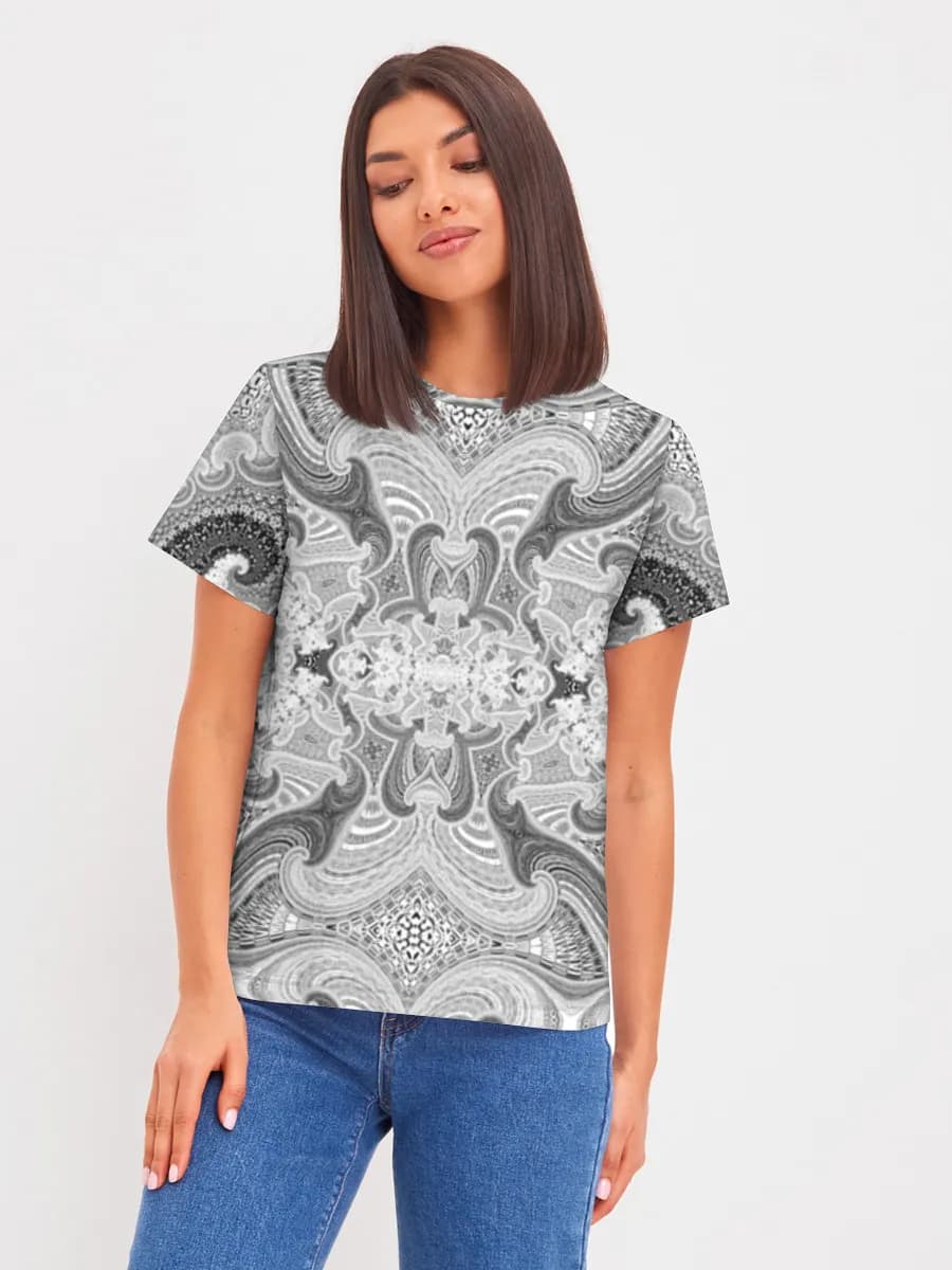 Women's basic cotton T-shirt