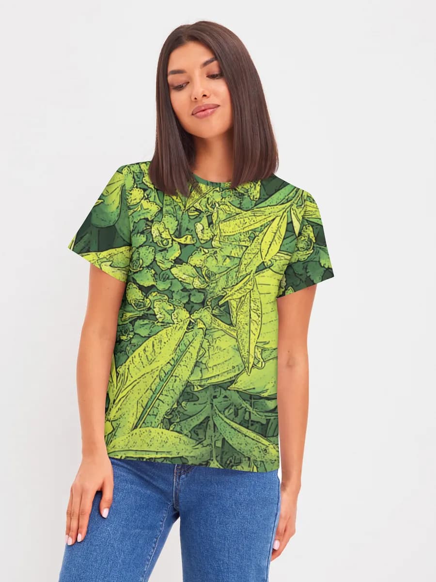 Women's basic cotton T-shirt