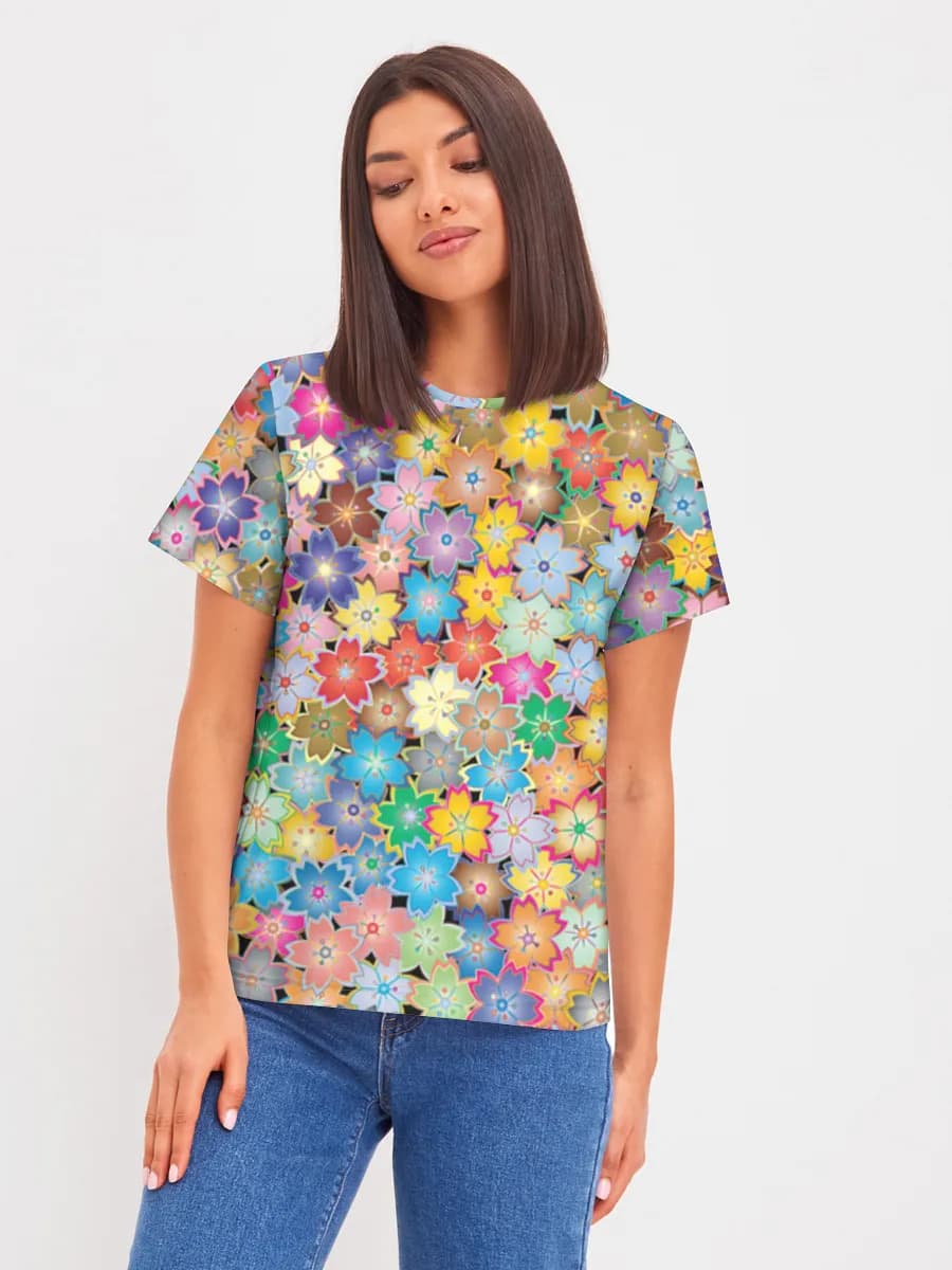 Women's basic cotton T-shirt