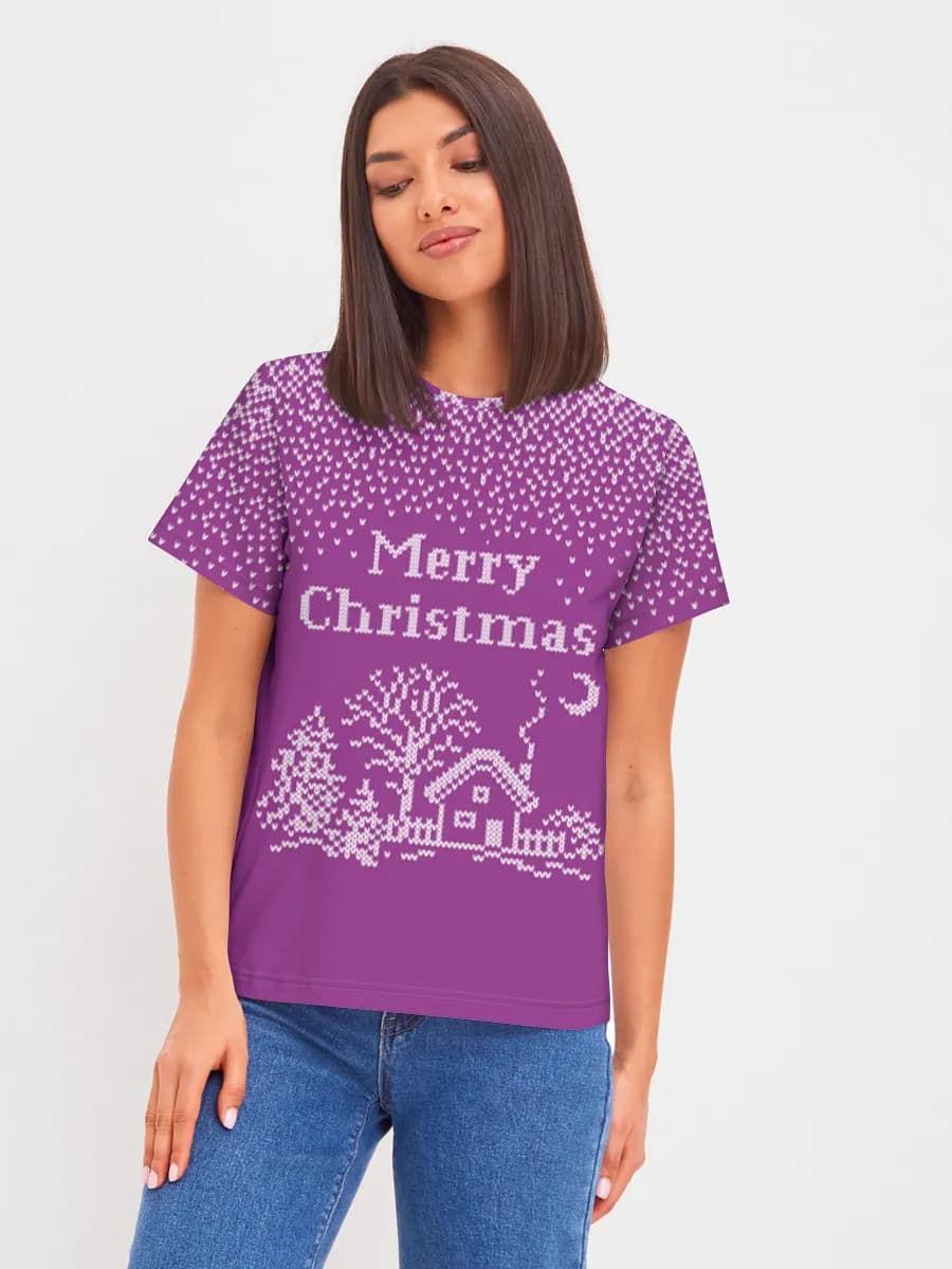 Women's basic cotton T-shirt