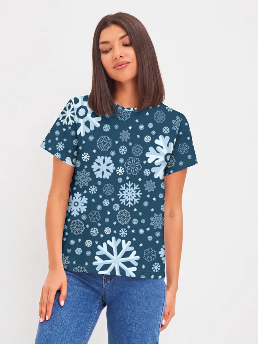 Women's basic cotton T-shirt