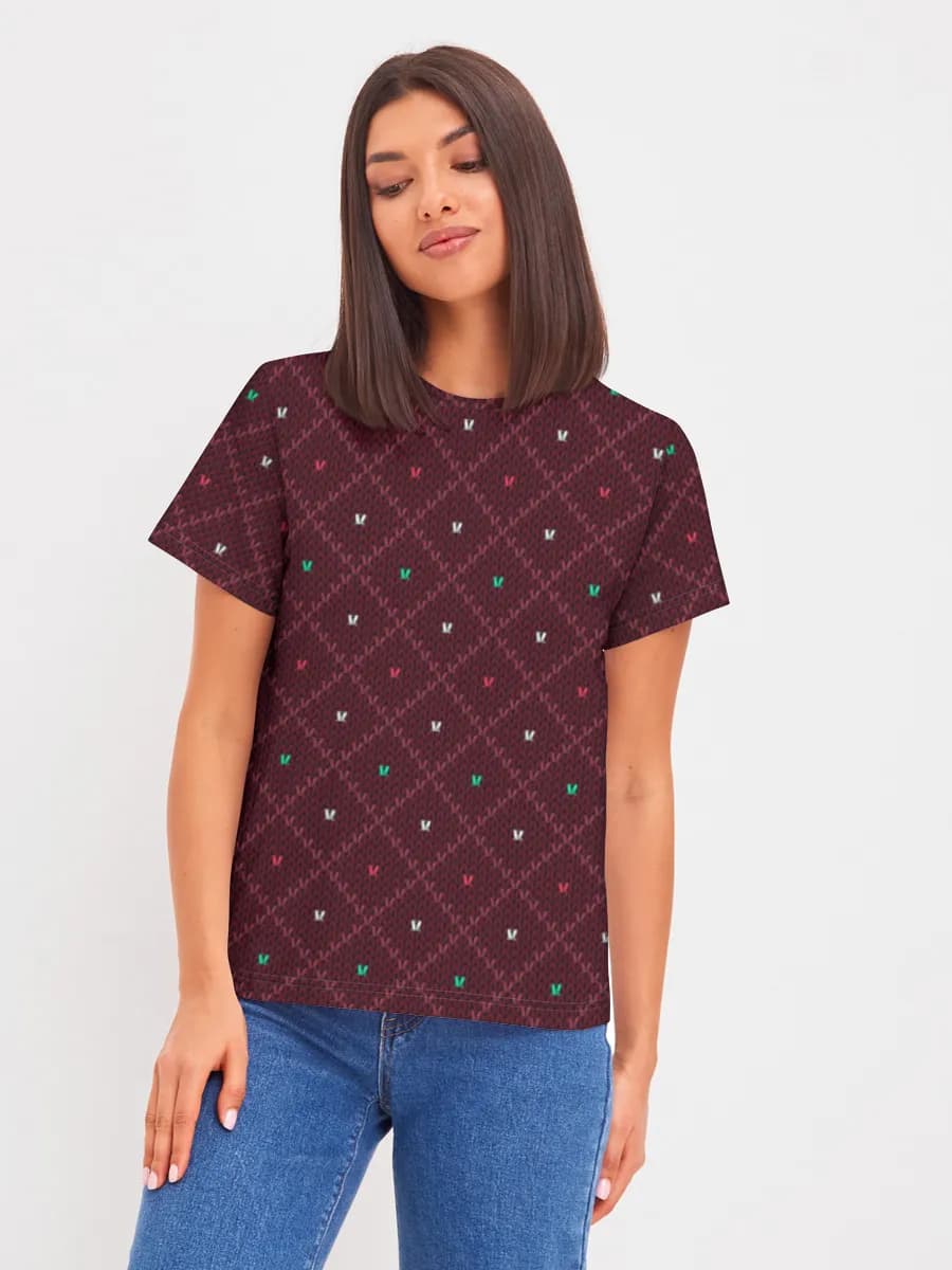 Women's basic cotton T-shirt