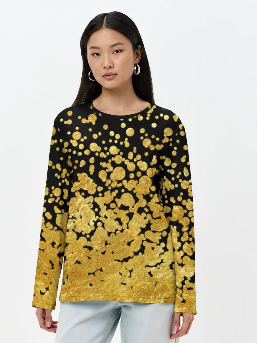 Women's long sleeve shirt. Cotton