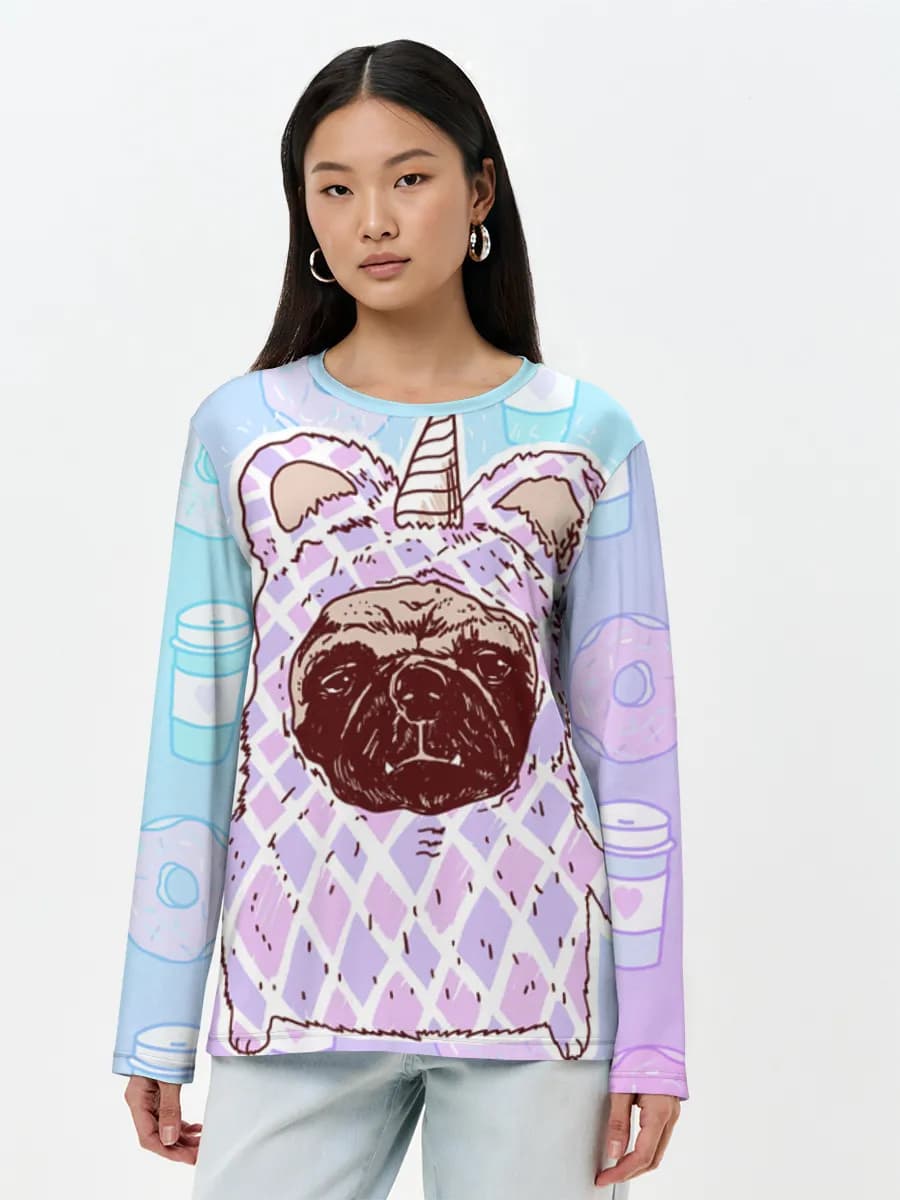 Pug Unicorn Pastel Vibes