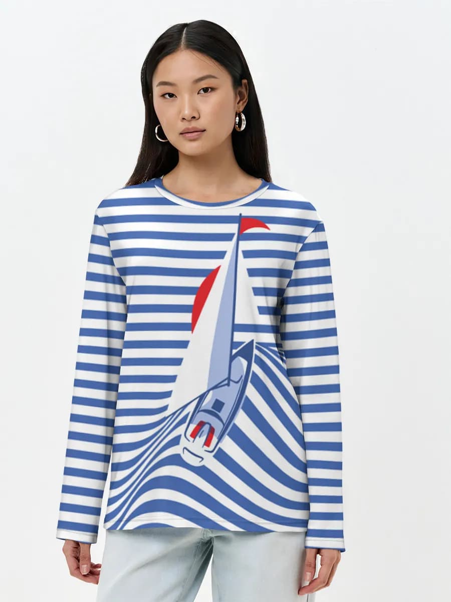 Minimal Sailboat Waves