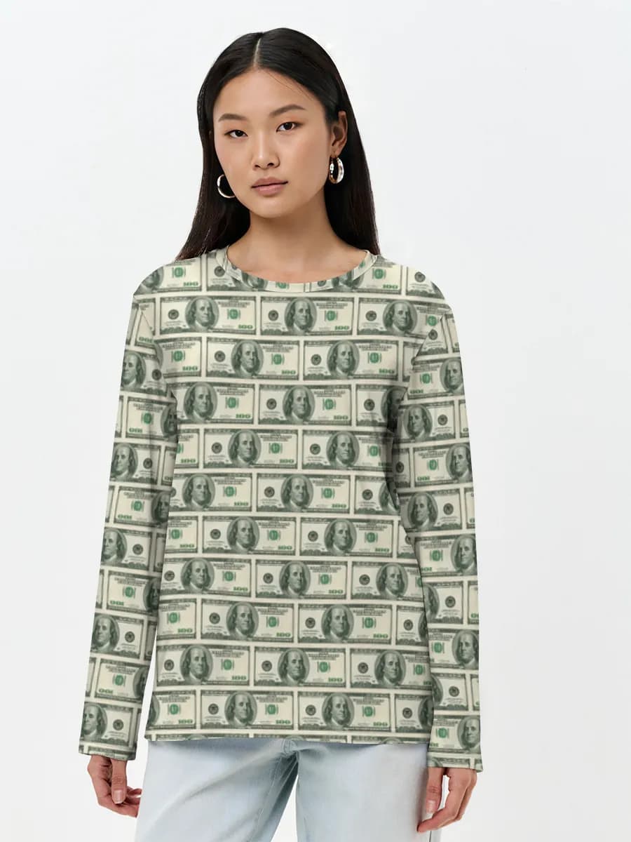 Hundred Dollar Bill Collage