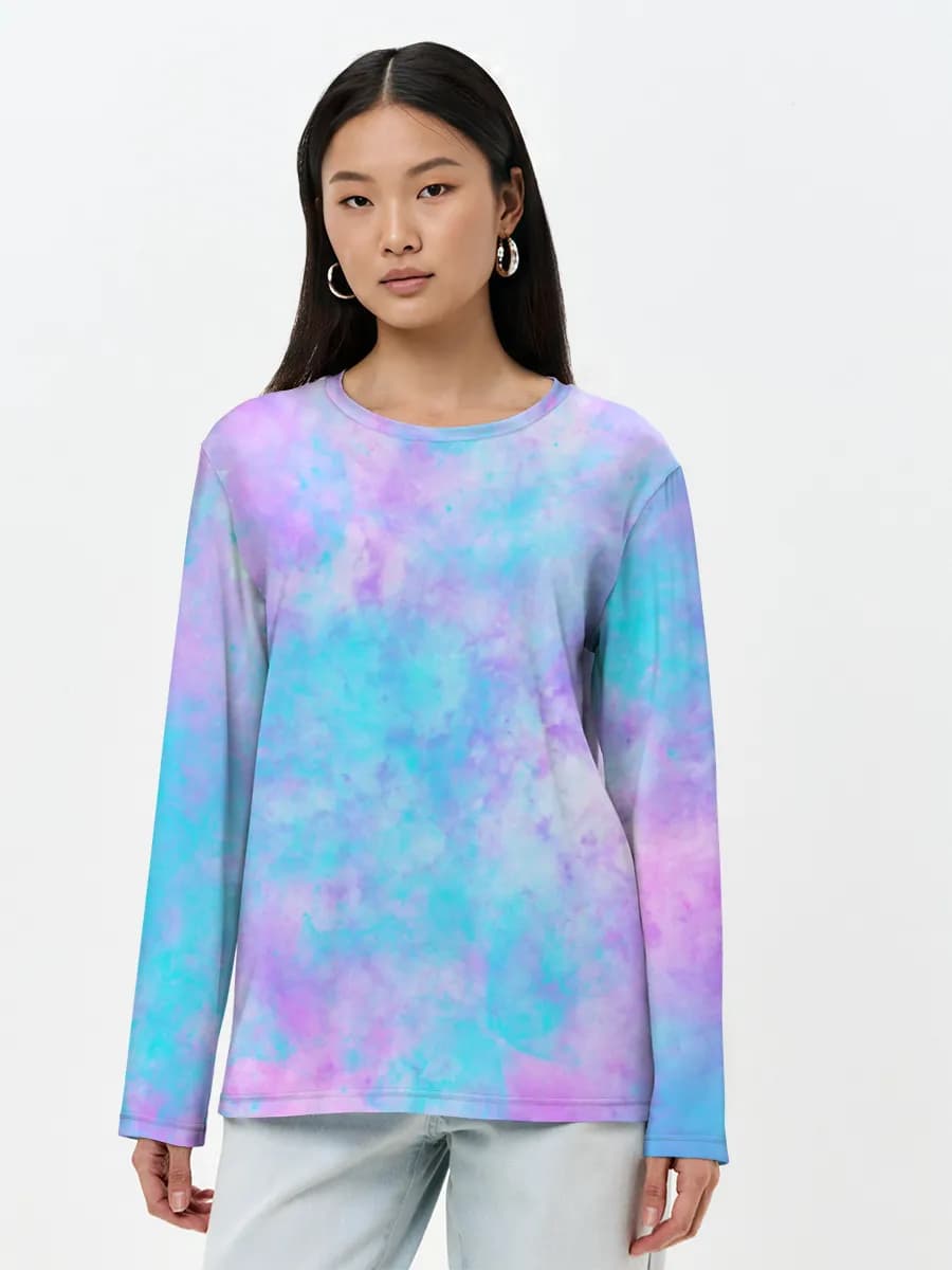 Pastel Watercolor Swirl