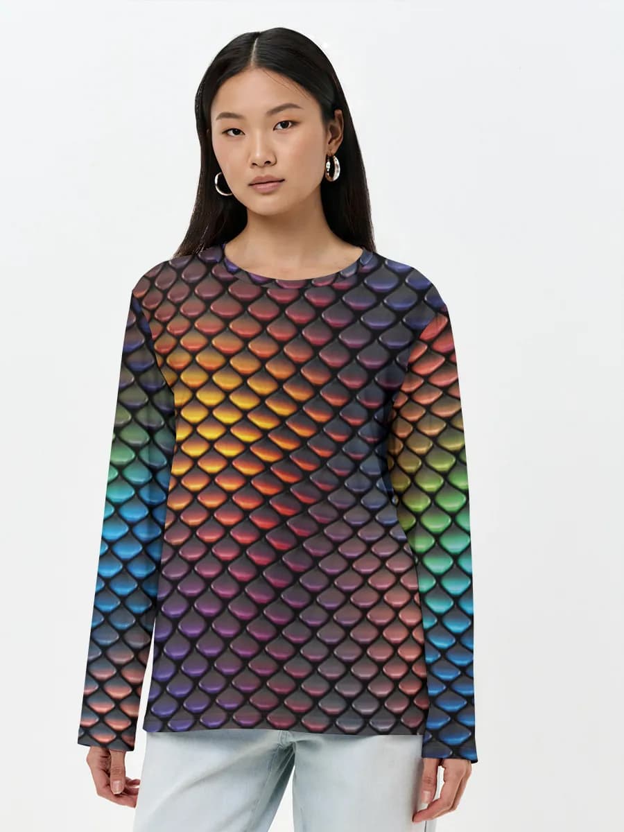 Iridescent Rainbow Scales