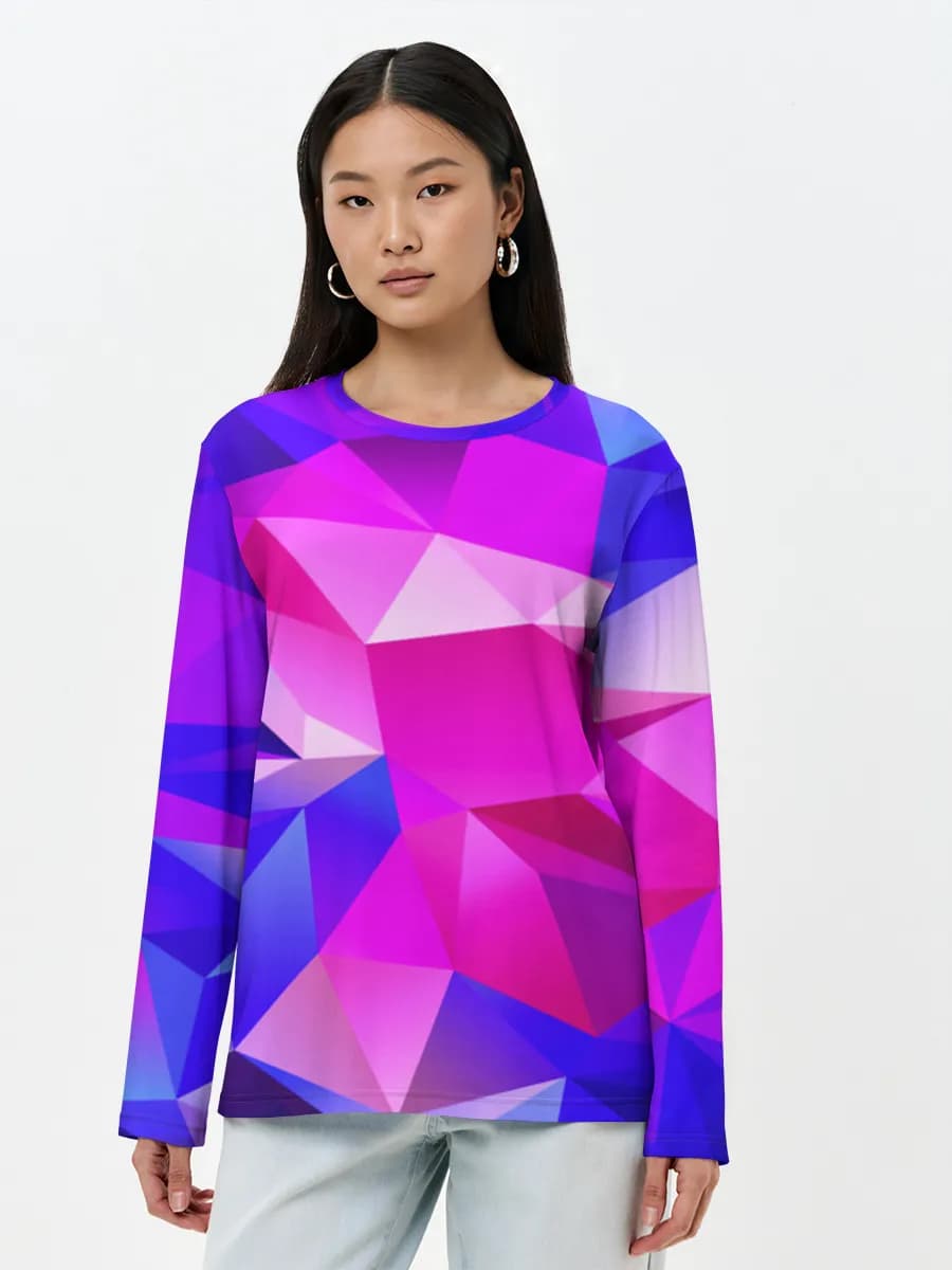 Neon Polygon Gradient