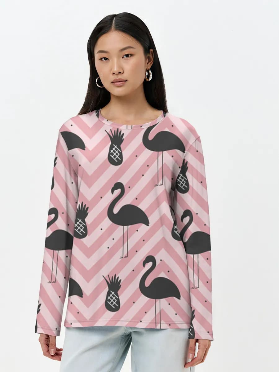 Flamingos And Pineapples