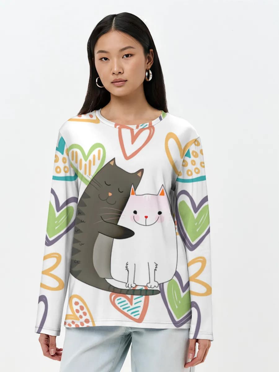 Cuddly Cats In Love