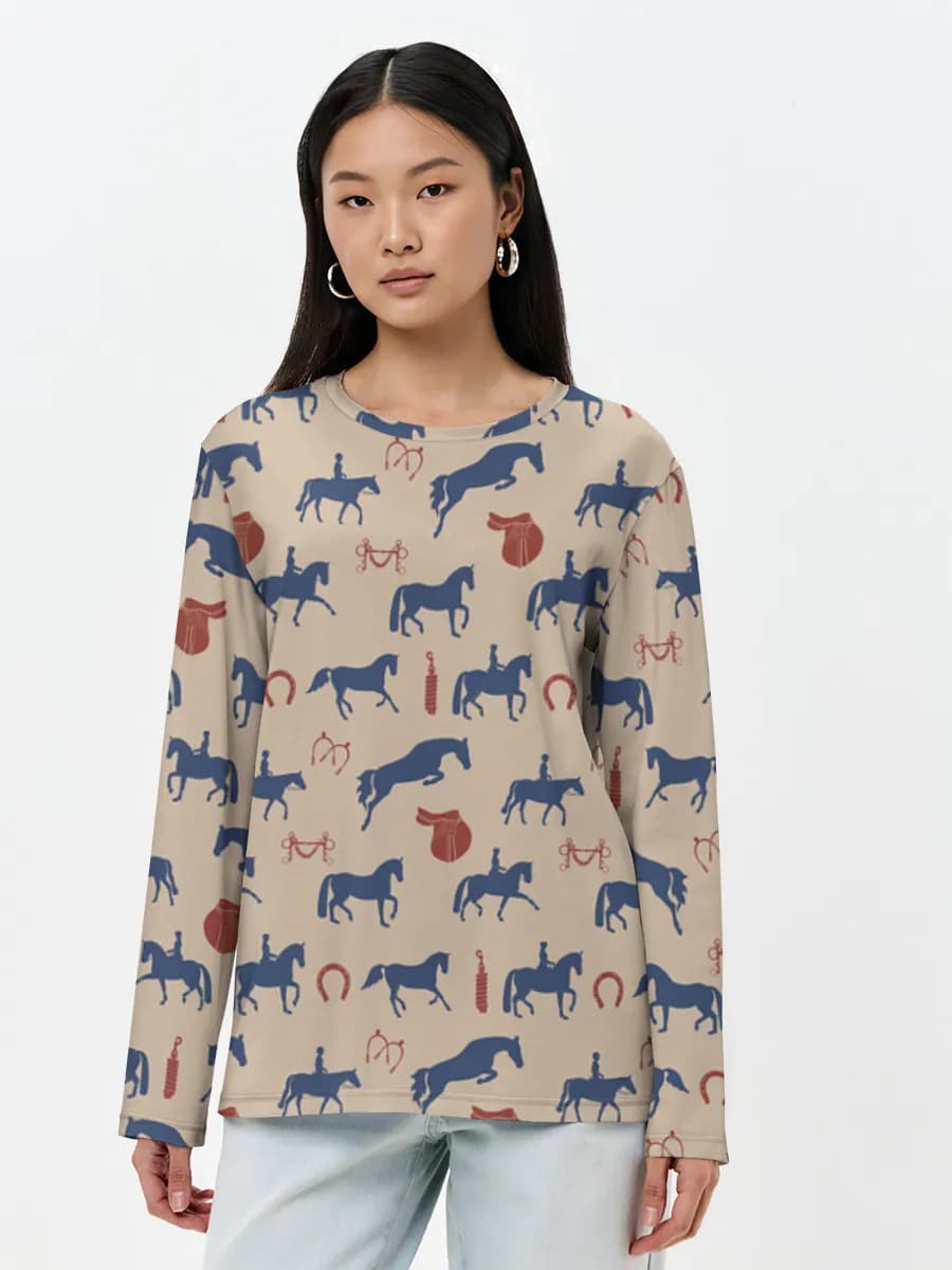 Equestrian Horse Silhouettes
