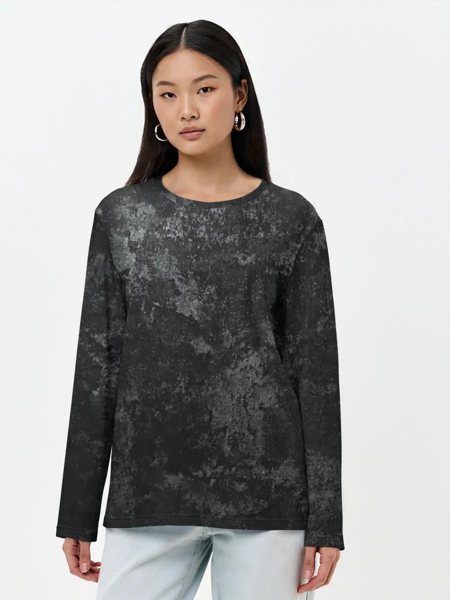 Women's long sleeve shirt. Cotton