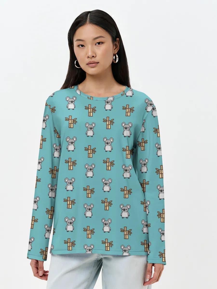 Kawaii Koala And Bamboo