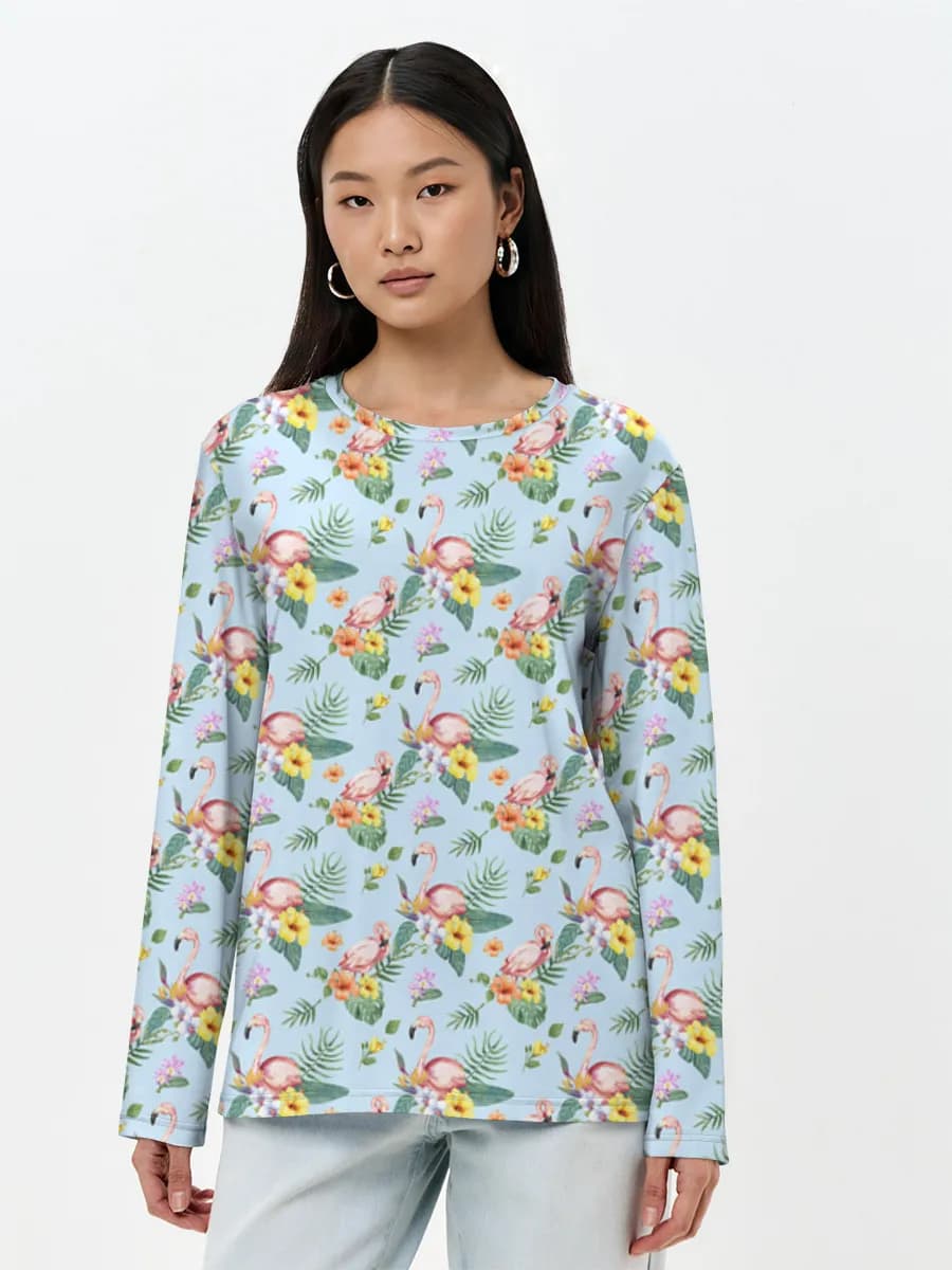 Tropical Flamingo Florals