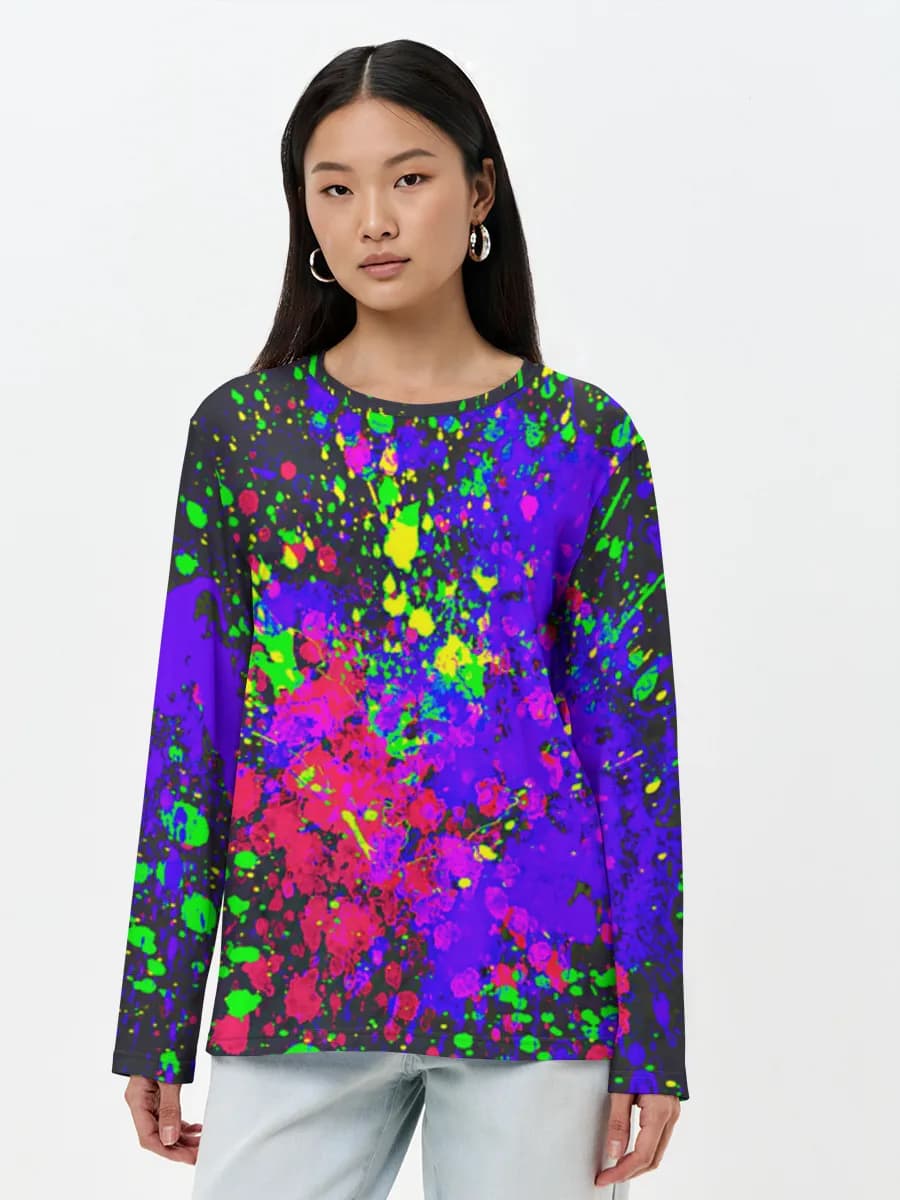 Neon Paint Splash