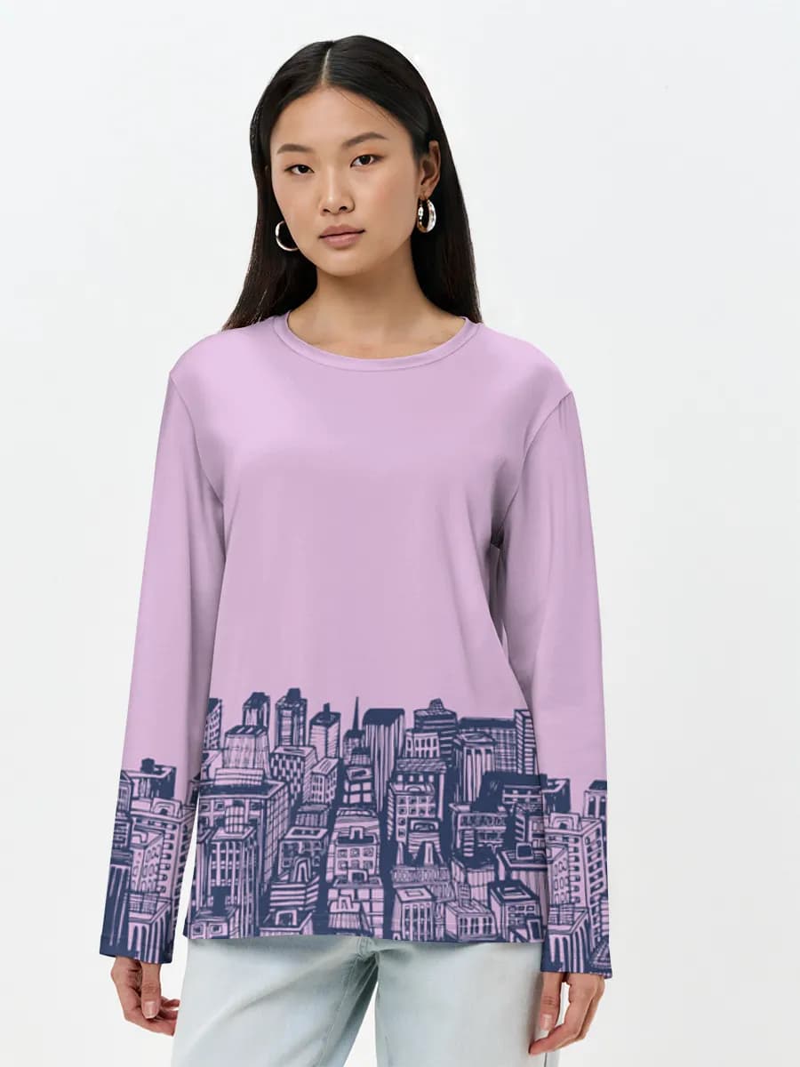 Hand Drawn City Skyline