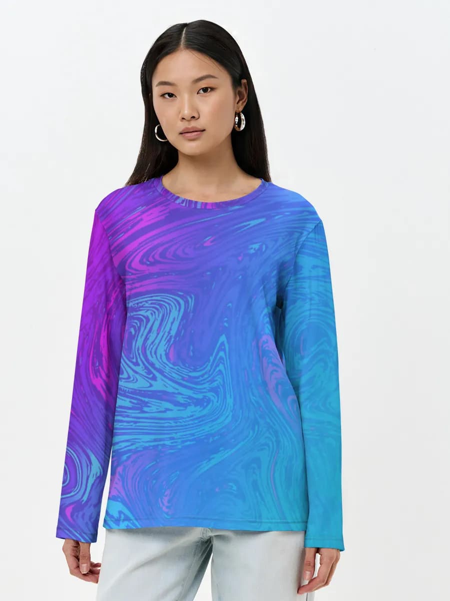 Neon Marble Swirl