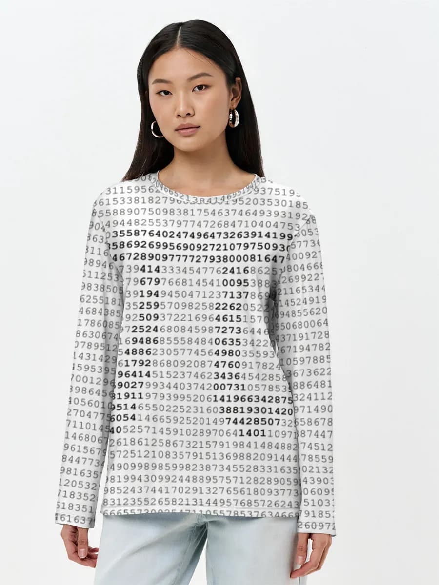 Pi Digits Typography