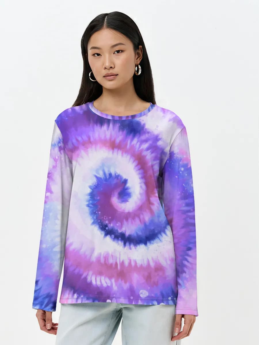 Women's long sleeve shirt. Cotton