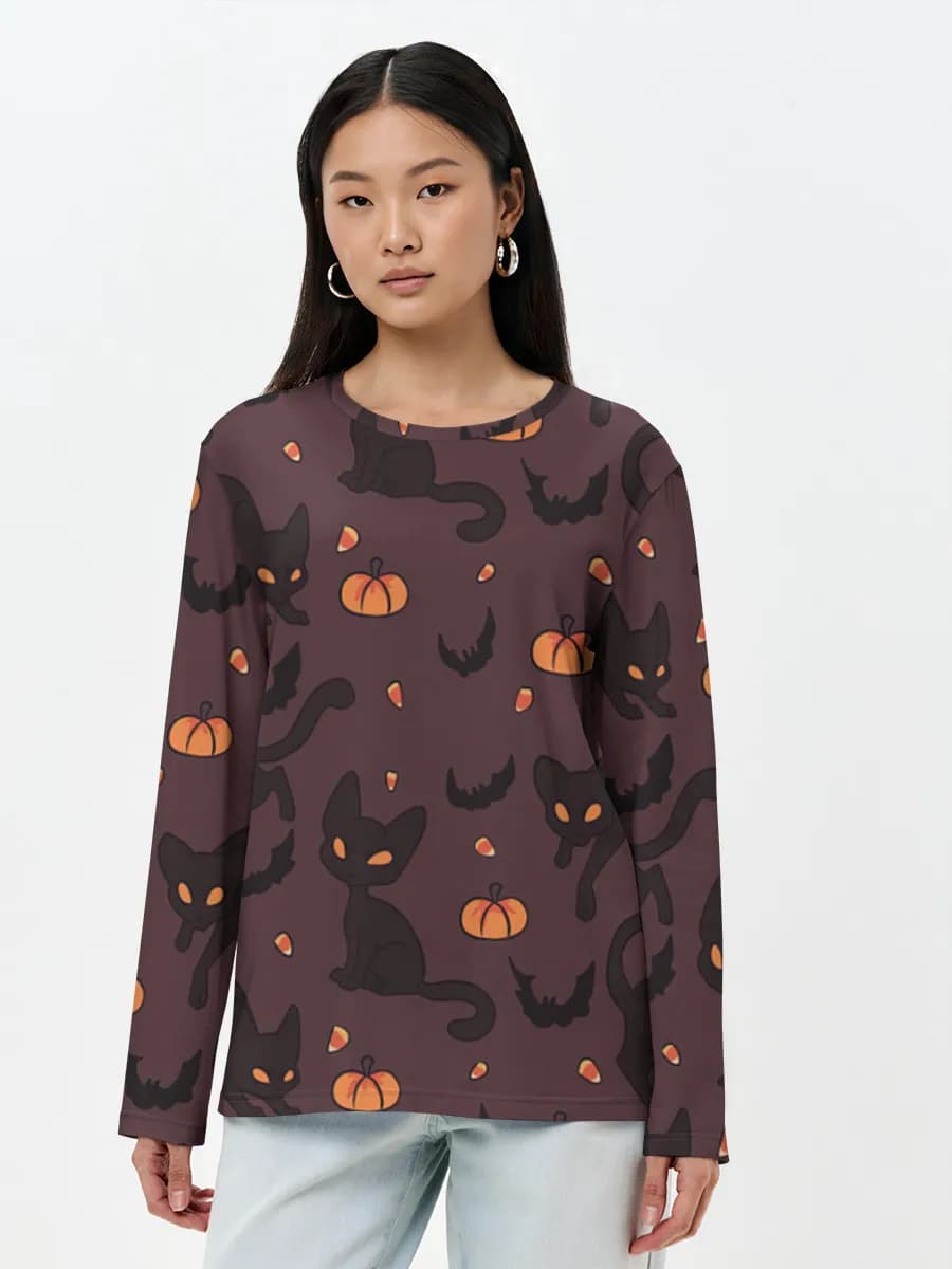 Spooky Black Cat Halloween