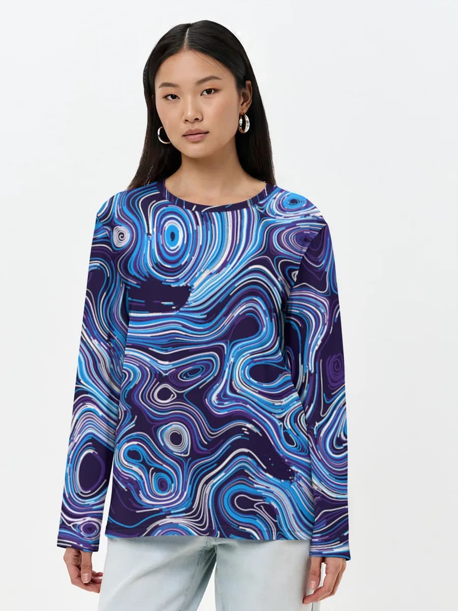 Neon Liquid Contours