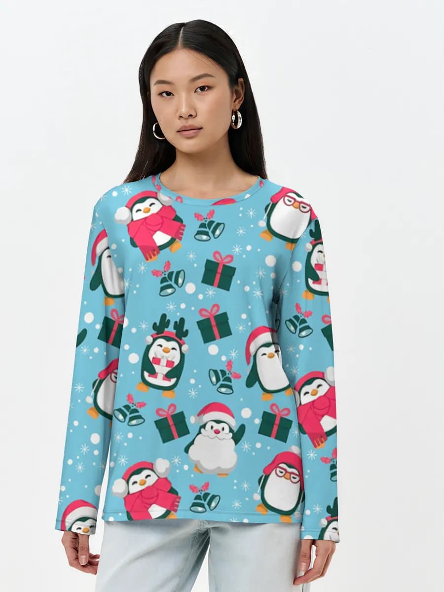 Cute Christmas Penguins
